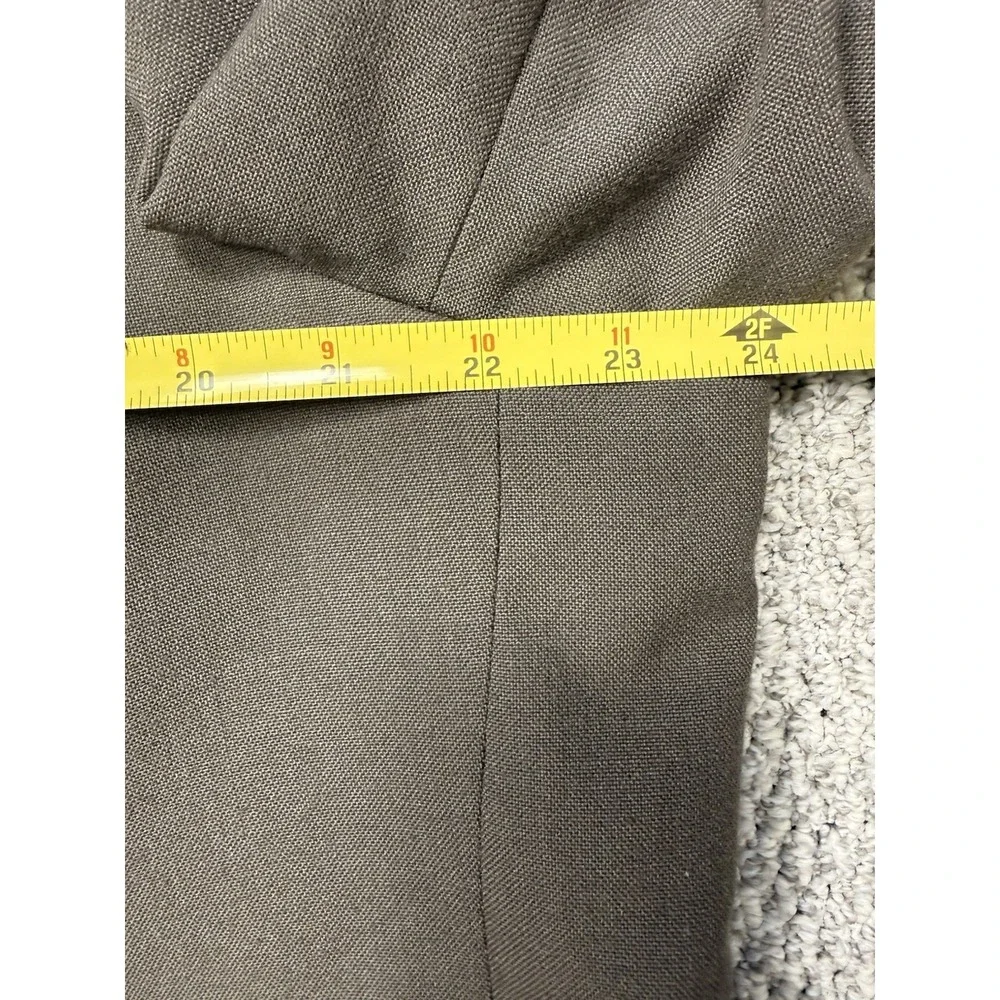 Mens Brown Sport Coat Blazer 42R Classic Fit Business Dress Jacket READ FIT